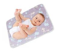 Portable Nappy Changing Mat Foldable, 70 x 50 cm, Diaper Changing Pad, Waterproof Travel Changing Mat, Baby Mats for Home Travel Outside, Washable