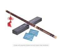 Portable Natural Bamboos Flute Dizi Chinese Woodwind Wood Flute Pipe Tradition Musical Instruments Beginners Flute Pipe Tradition Musical Instruments