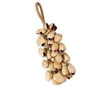 Portable Natural Shell Shaker Spiritual Relax Percussion Instruments Sound Decoration Bells for Music Making Outdoor Garden Chimes