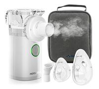 Portable Nebuliser Machine for Adults and Kids,Handheld Steam Inhaler for Home Use Only, Cool Mist Atomizer with Storage Bag, Ultra-Quiet and Efficient Atomization