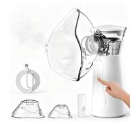 Portable Nebuliser Machine for Adults & Kids, USB-C Home Nebuliser with Quiet Design, Lightweight Nebuliser for Home Use