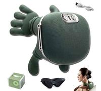 Portable Neck and Back Relaxing Massager, with Eye Patch, 2025 Upraded Neck & Shoulder Pro, Master Hand Massager, 3-Speed Adjustment, Electric Deep Tissue 3D Kneading Massage for Necks, Bac