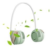 Portable Neck Fan - Fast Cooling 3 Speeds Portable Bladeless 3.5W Personal Fan Powerful Wind Fan for Indoor Camping Sport Hiking Home Trip