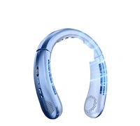 Portable Neck Fan - Mini Neck Fan, USB Rechargeable Wearable Cooling Fan with Active Noise Cancelling Motor, Infinite Roller Adjustment, Suitable for Sports, Indoor and Outdoor Use