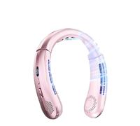 Portable Neck Fan - Mini Neck Fan, USB Rechargeable Wearable Cooling Fan with Active Noise Cancelling Motor, Infinite Roller Adjustment, Suitable for Sports, Indoor and Outdoor Use