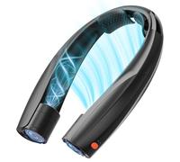 Portable Neck Fan,Rechargeable 6000mAh Battery Personal Fan for Women Men, with 6 Powerful Speeds, 20h Runtime, Patented 360° Vertical Airflow Wearable Cooling for Travel, Office, Outdoor