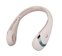 Portable Neck Fan,Upgraded Foldable Bladeless Neck Fan,5000mAh USB Rechargeable Battery Hanging Neck Fan with 360° Airflow,3 Speeds Adjustable Cooling Fan for Sports Outdoor (Digital Display, Pin)