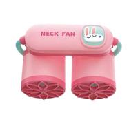 Portable Neck Fan - USB Rechargeable Wearable Fan - 3-Speed Bladeless Cooling Tool for Women Men Traveling Outdoor Sport Working Office