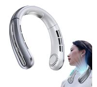 Portable Neck Fan With 100 Speeds & Bladeless Design | 4000mAh Battery, 25Hrs Run Time, 30dB Quiet | Hands- Wearable Fan For Outdoor, Indoor & Travel
