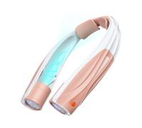 Portable Neck Fan with 6 Powerful Speeds, 6000mAh Rechargeable 20Hrs Battery Life Wearable Hands-Free Hair-Friendly Cooling, Patented Vertical Airflow Personal Fans for Women Men Office Travel - Pink