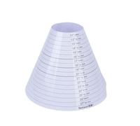 Portable Necklace Measuring Ruler Rings Sizer Cone Circular Gauge Tool Multifunctional Cone Measuring Tool for Jewelry Making Jewelry Sizing