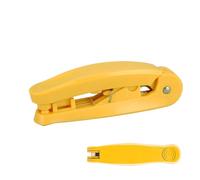 Portable Network Cable Stripper, 4.33 x 1.38 x 1.06 Inch, Non-Slip Pliers for LAN Cable with Punch Down Cutter to Phone, Computer, UTP, Category 5 and 6 Lines, Cable Installation Tool