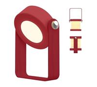 Portable Night Lamp - Folding Rechargeable LED, Touch-Sensitive 2-Mode Lighting, Nursery Bedside Lamp Use, Tent Garden Bedroom Setup, Home Office Camping Use, Soft Adjustable Bright Light Device