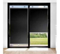 Portable No-Drill Window Blackout Shades - Stick-On Suction Cup Design for Privacy & Sun Protection, Easy Installation,50W x 125H cm
