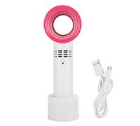 Portable Non-blade Handheld Fan,Supports Three-speed Control,Effectively Reduces Noise, Children and Office Workers Friendly,Multiple Use Modes,For The Home, Office, Dorm(white)