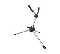 Portable Nonslip Saxophone Tripod Stand Light Weight Folding Adjustable Stand Simple Sax Rest Rack Stable Base Porable Sax Holder Musical Instrument Accessories