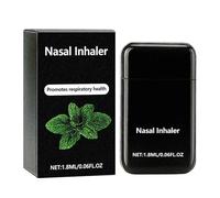Portable Nose Refresher, Nasal Inhaler Stick, Aroma Energy Booster, Extended Usage Comfort, Mental Clarity Boost, 1.8ml, for Relaxation During Work Travel Study and Daily Activities