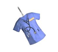 Portable Nurse Uniform Acrylic Hanging Pendant Creative Nurse Decor Hanging Pendant Suitable for Auto Vent Decoration, b, One size