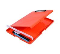 Portable Nursing Clipboard Writing Board File Organiser with Clipboard Pen Case Document Storage Case for Office School Foldable for Nursing Professional