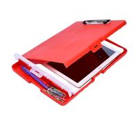 Portable Nursing Clipboard Writing Board File Organiser with Clipboard Pen Case Document Storage Case for Office School Foldable for Nursing Professional