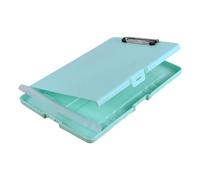 Portable Nursing Clipboard Writing Board File Organiser with Clipboard Pen Case Document Storage Case for Office School Foldable for Nursing Professional