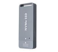 Portable NVMe HDDs Enclosure Easy Design With Advanced Heat Dissipation For PCIe And SATAs Drives Ssds Enclosure Tool Less Design