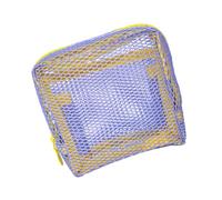 Portable Nylon Meshes Makeup Organizers Pouches Light Weight Square Meshes Cosmetic Bag Multipurpose Sundries Bags Nylon Mesh Makeup Organizer Bag