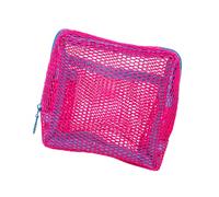 Portable Nylon Meshes Makeup Organizers Pouches Light Weight Square Meshes Cosmetic Bag Multipurpose Sundries Bags Nylon Mesh Makeup Organizer Bag