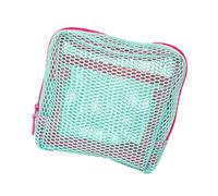 Portable Nylon Meshes Makeup Organizers Pouches Light Weight Square Meshes Cosmetic Bag Multipurpose Sundries Bags Nylon Mesh Makeup Organizer Bag