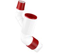 Portable Odor Resistant Rotating Drain Swivels Sewer Connectors for Kitchen Sinks and Bathroom Basins Home Accessory Kitchen Sink Waste Fitting