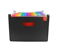 Portable Office Organ Bag Retractable Folder A4 Storage Mini File Organizer Student Test Paper Rack for Home Office