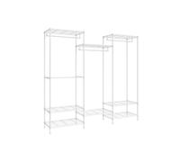 Portable Open Wardrobe, White