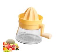 Portable Orange Juicer with Ergonomic Handle Manual Citrus Squeezer Easy to Use Juice Maker Kitchen Gadget Lemon Squeezer