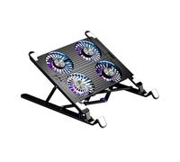 Portable, Ordinateur Portable, Support De Refroidissement Pour Ordinateur Portable,Support Stable Pour Ventilateur D'ordinateur Portable - Silencieux Refroidissement Tapis, Régla