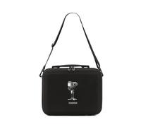 Portable Organizer Bag Suitable for DJI RS4 Storage Box Travel Shoulder Crossbody Bag RS4 Carrying Case Handbag Accessories (Black)