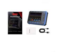 Portable Oscilloscope 5 Channel 1MHz 3Msps Sampling USB PC Based Lab Scope with 4.3 Inch Screen for Fieldwork Education 350g(OS-5C-WIFI)