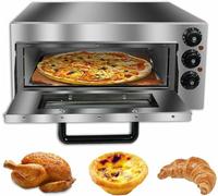 Portable Outdoor BBQ Pizza Oven, Commercial Electric Pizza Oven Maker, Pizza Drawer Toaster Oven, Countertop Home Restaurant Snack Toaster