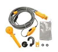 Portable Outdoor Camp Shower | 12V Electric Outdoor Camp Shower Pump - Camping Showers, Camping Accessories for RV Road Travel Garden Watering