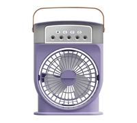 Portable Outdoor Fan - Water Tank 600ml 3 Wind Speeds Cooler for Summer Yoga Practitioners Gardeners Outdoor Enthusiastic Travellers