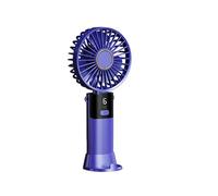 Portable Outdoor Foldable Handheld Fan Small Cooling Rechargeable Control 5 Speed Cooling Foldable Desktop