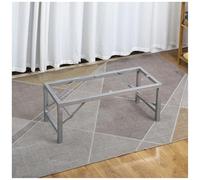 Portable Outdoor Foldable Metal Desk FrameWaterproof & WearResistant Square Table Base for Coffee Dining or Comter UseIdeal for Camping & Picnics
