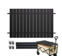 Portable Outdoor Folding Table with Metal Cart - Lightweight Picnic & Camping Desk - Perfect for BBQs, Beach, Patio Gatherings & Outdoor Activities