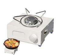 Portable Outdoor Gas Stove - Portable Gas Stove for Cooking | Picnic Stove for Outdoor, Use for Camping, Hiking, Kitchen, Patio, Beach and