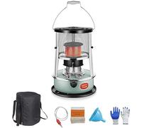 Portable Outdoor Kerosene Heater, Adjustable Fire, Liftable Design, 4.5L Capacity, No Electricity Needed for Camping and Hiking