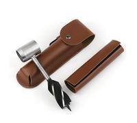 Portable Outdoor Survival Woodworking Tools Hand Auger Drill Bits Bushcraft Settlers Hand Drill Punch Tool, Camping Gear for Outdoor DIY & Shelter Building