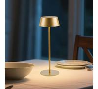 Portable Outdoor Table Lamp, 50h Runtime Battery Operated Table Light