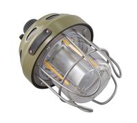 Portable Outdoor Tent Lights Atmospheric Retro Chandelier with 5 Light Modes for Camping and Hiking (Green)