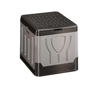 Portable Outdoor Toilet, Hygienic Solution, 29.5 X 35.6 X 29.1 Cm, Camp Toilet with Lid, Folding Travel Potty, Space Saving Design, for Camping, Hiking, Rv