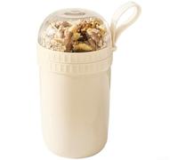 Portable Overnight Oats Container 20oz for Travel(E)