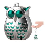 Portable Owl Keychain Nail Clipper,Mini Foldable Nail Clipper,2-in-1 Foldable Owl Nail Clippers with Nail File,Professional Stainless Steel Nail Clippers,Pedicure Sets for Feet,Toe Nail Clipper